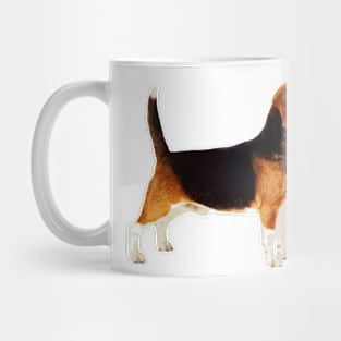 Cute Stacked Beagle Mug